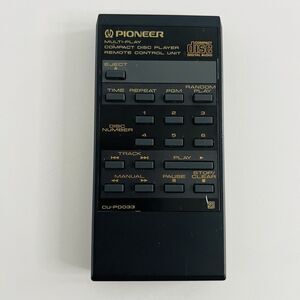 Pioneer CU-PD033 Remote Control, for PD-M510, PD-7300, PD-5100, PD-5100S, PDM552